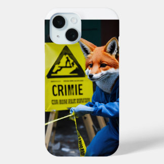 Coque Case-Mate iPhone Élégance sauvage : couverture Fox iPhone 15