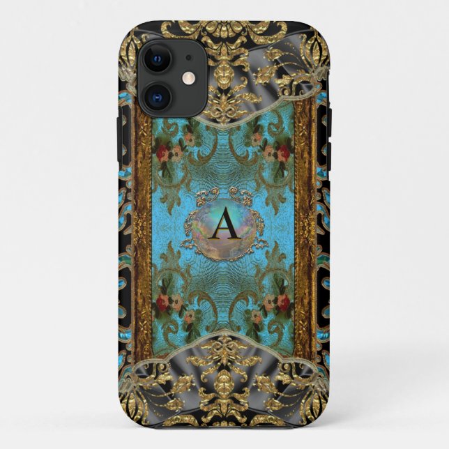 Coques Case-Mate iPhone Élégance victorienne dure de Marrie Chatignon (Dos)