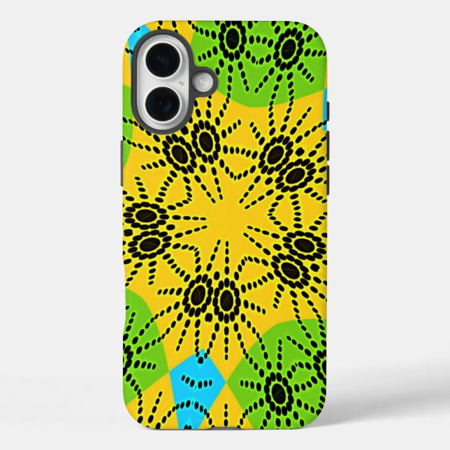 Coques Case-Mate iPhone Élégant Araignée d'inspiration africaine Motif tra (Verso)