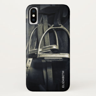Case-Mate iPhone Case Élégant bâton d'argent sur selle d'équitation angl