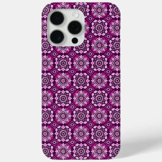 Coque Case-Mate iPhone Elégant Boho Chic motif floral géométrique