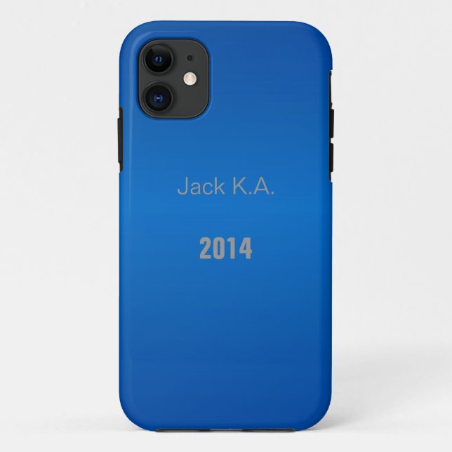 Coques Case-Mate iPhone Élégant boîtier bleu pour iPhone 5 (Dos)