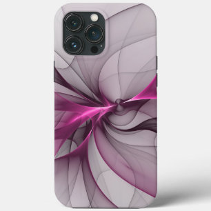 Case-Mate iPhone Case Élégant Chaos Moderne Art Fractal Abstrait Rose