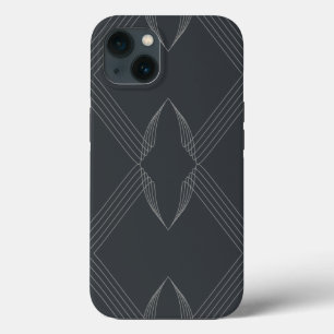 Case-Mate iPhone Case Élégant, chic, luxueux, motif de ligne simple