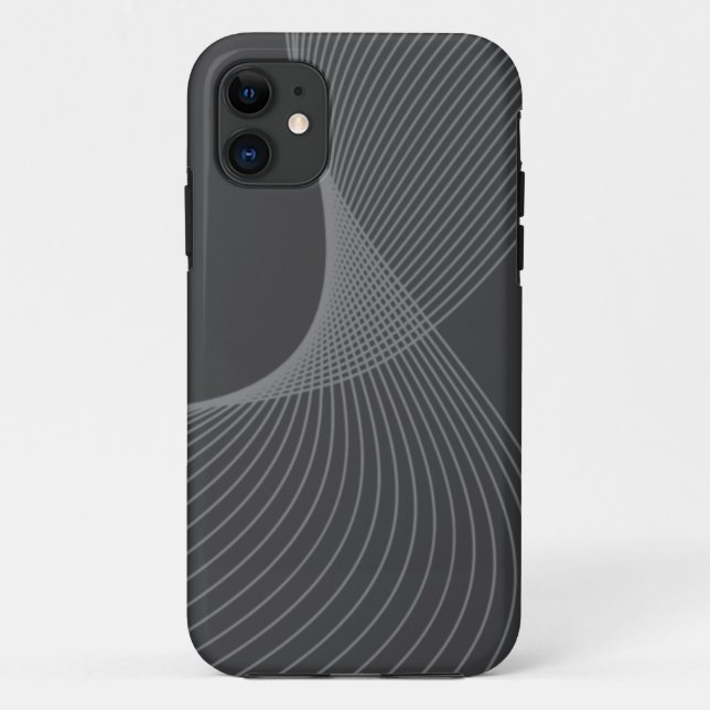 Coques Case-Mate iPhone Elégant, chic, simple, moderne motif graphique (Dos)