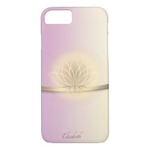 Case-Mate iPhone Case Elégant Classy Gold Lotus - Personnalisé