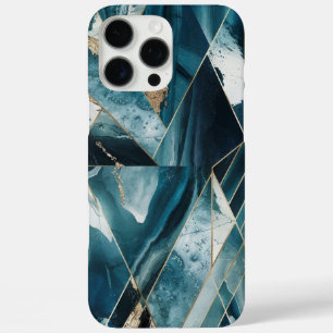 Coque iPhone 16 Pro Max Elegant Copper   Boîtier doré sarcelle opulent fém