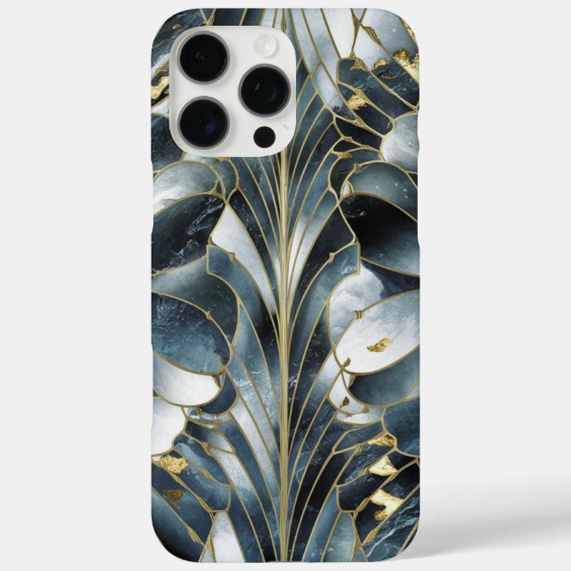 Coques Case-Mate iPhone Elegant Copper | Boîtier en or sarcelle opulente f (Verso)
