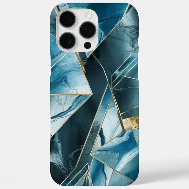 Coques Case-Mate iPhone Elegant Copper | Boîtier en or sarcelle opulente f (Verso)