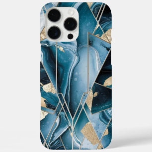 Coque iPhone 16 Pro Max Élégant cuivre   Feminine Opulent Turquoise Gold C