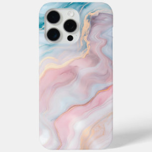 Coque Case-Mate iPhone Élégant cuivre Marbre or Rose fille