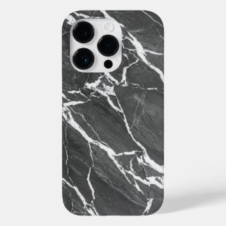 Coque Case-Mate iPhone Elegant Dark Grey Marble Texture iPhone Case