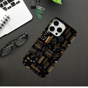 Coque Case-Mate iPhone Elégant design de livre - Dark Academia - Livre Vi