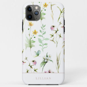 Case-Mate iPhone Case Élégant Fleur sauvage Motif botanique