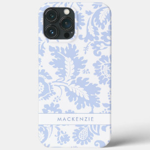 Case-Mate iPhone Case Élégant floral botanique bleu
