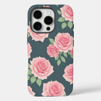Coque iPhone 16 Pro Elegant Floral Design iPhone Case