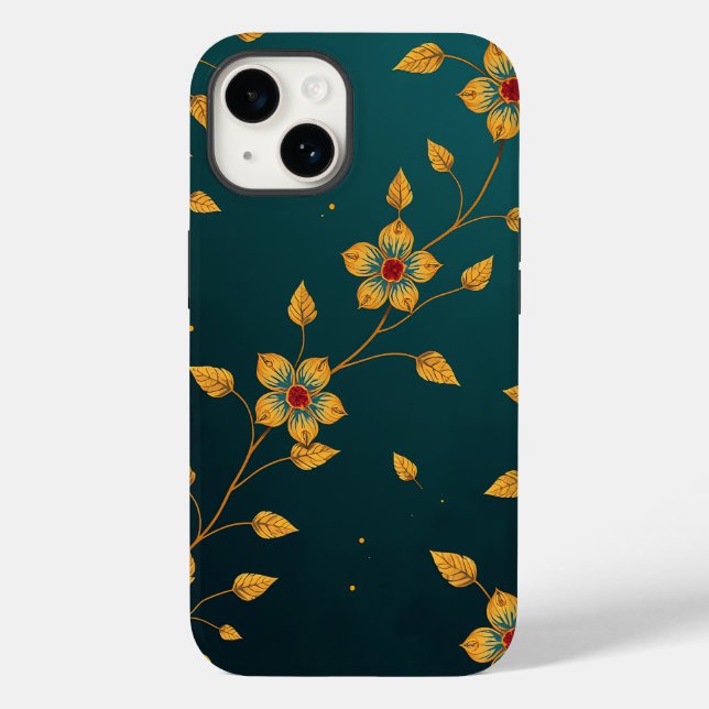 Coques Case-Mate iPhone Elegant Floral Pattern Phone Case (Verso)
