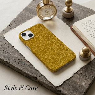 Coque Case-Mate iPhone Elégant Gold Texture Protective