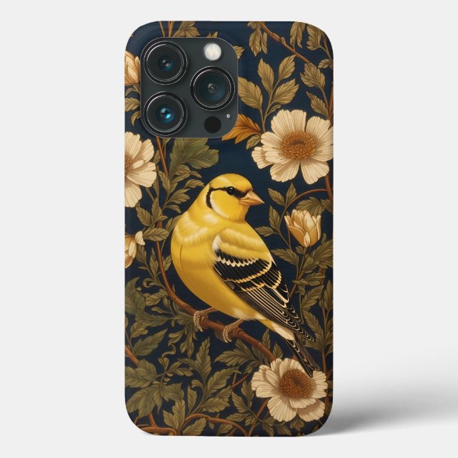 Coques Case-Mate iPhone Élégant Goldfinch américain (Verso)