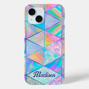 Coque Case-Mate iPhone Élégant hologramme girly coloré