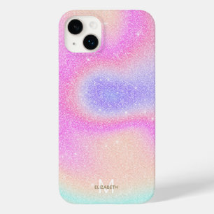 Coque Case-Mate iPhone Elégant Holographique Gradient Parties scintillant