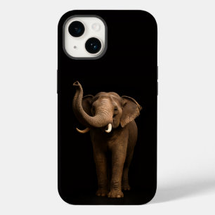 Coque Case-Mate iPhone Élégant iPhone 14 Mate Noir 4 Luxe, Élémentaire Él