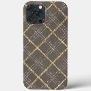 Coques Pour iPhone Élégant Jacquard élégant Tartan Plaid Motif