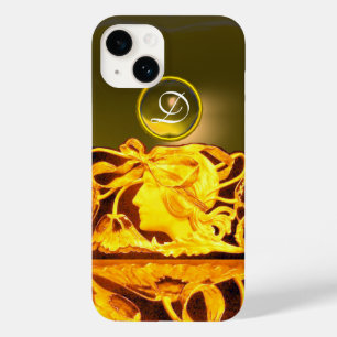 COQUES POUR iPhone ELÉGANT JEWEL DE BEAUTÉ FEMME /LADY, BOW BLEU, FLE