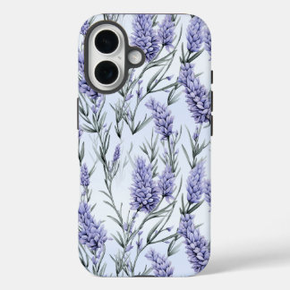 Coque Pour iPhone 16 Élégant Lavande dur