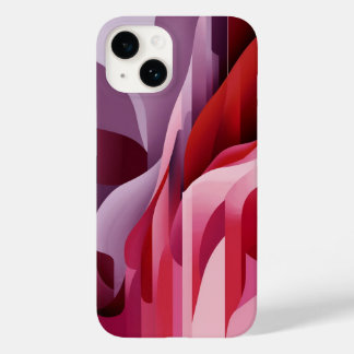Coque Case-Mate iPhone Élégant Lilac rouge rose Abstrait