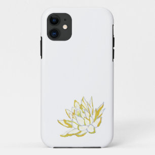 Case-Mate iPhone Case Élégant Lotus Jaune Fleur Boho Floral