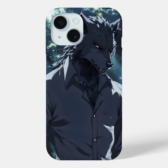 Coques Case-Mate iPhone Élégant loup-garou Anime (Verso)