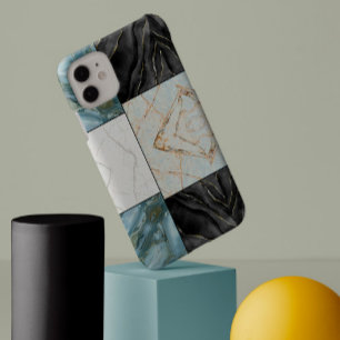 Case-Mate iPhone Case Elégant marbre monochrome motif moderne esthétique