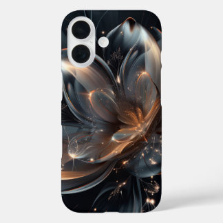 Coque Pour iPhone 16 Elegant Midnight Floral iPhone Case