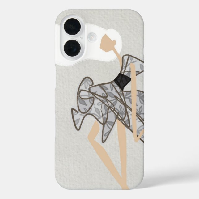 Coques Case-Mate iPhone Elegant Minimalist Glam Fashion Art (Verso)