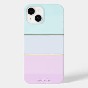 Coque Case-Mate iPhone Élégant Moderne Rayé, Ombré