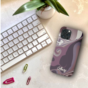 Case-Mate iPhone Case Elégant Moderne tendance Personnalisé Purple Inspi