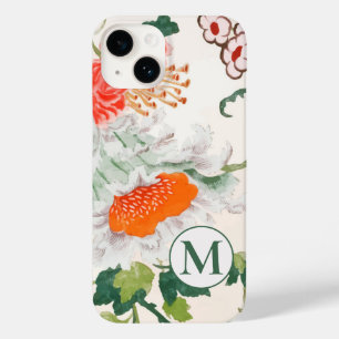 Coque Case-Mate iPhone Élégant Monogramme Floral