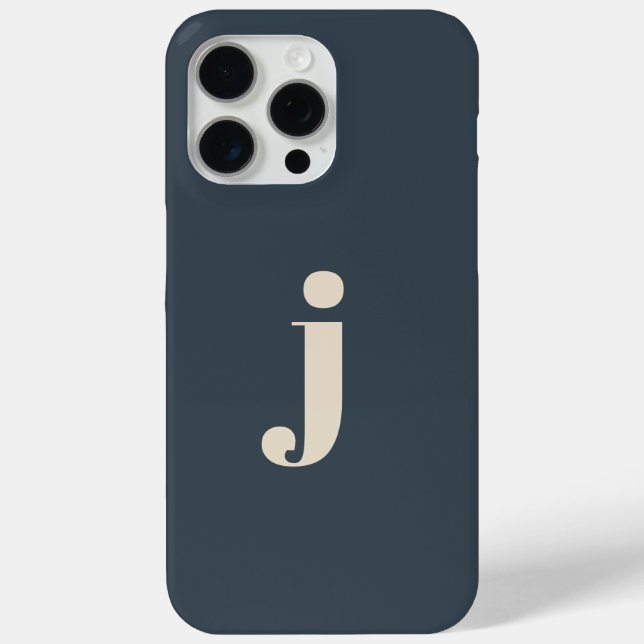 Coques Case-Mate iPhone Élégant Monogramme Sage Green (Verso)