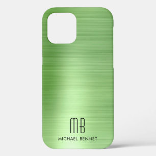 Case-Mate iPhone Case Élégant Monogramme Vert