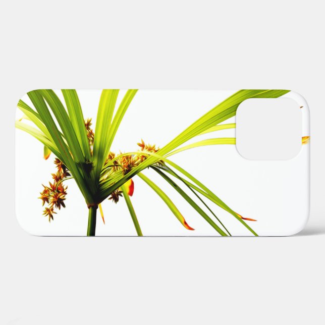 Coques Case-Mate iPhone Élégant Motif botanique (Verso (horizontal))