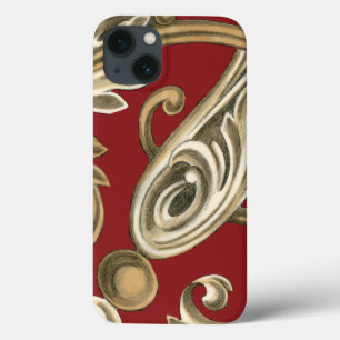 Coque Case-Mate iPhone Elégant Motif Botanique avec Foliage Tan