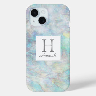 Coque Case-Mate iPhone Élégant Motif d'aquarelle Girly Opal