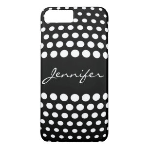 Coques Pour iPhone Élégant Motif Pois blanc
