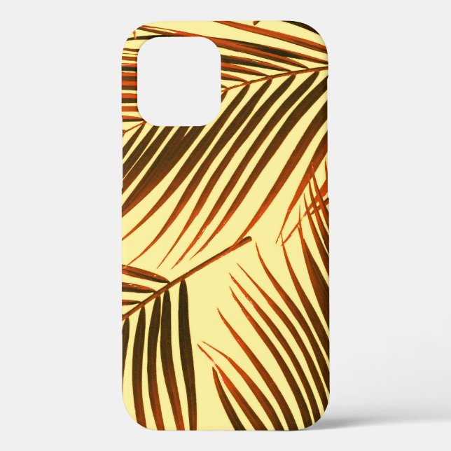 Coques Case-Mate iPhone Elégant Palm Répéter conception Motif (Verso)