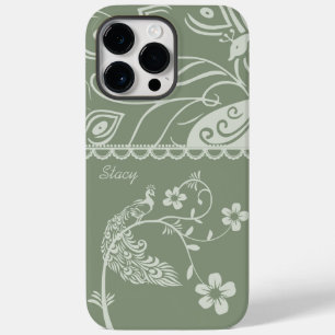 Coque Case-Mate iPhone Élégant paon floral