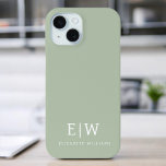Coque Case-Mate iPhone Élégant professionnel simple Monogramme minimalist<br><div class="desc">Découvrez notre Elegant Professional Simple Monogram Minimalist Collection : Elevez votre style avec une sophistication intemporelle et une élégance sobre. Réalisée avec une attention minutieuse aux détails, cette collection présente des designs minimalistes ornés de votre monogramme personnalisé. Chaque pièce respire le professionnalisme et le raffinement, parfait pour faire une impression...</div>