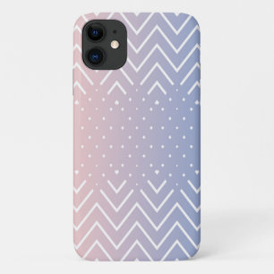 Etui iPhone Case-Mate Elégant quartz rose bleu pastel Cute Chevron
