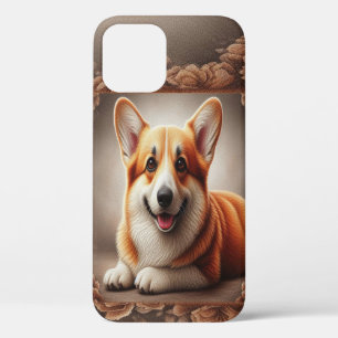 Case-Mate iPhone Case Elégant réaliste couleur frontière corgi chien Bro