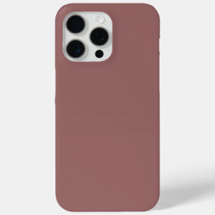 Coque Case-Mate iPhone Élégant Rose en cuivre marron foncé brun rose